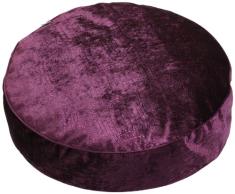 Sauermilch 1302601500005 Glam Bodenkissen rund, 60 x 15 cm, lila