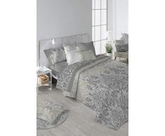 Stilia Norma-3-teiliges Bettwäscheset, Bettbezug + Kissenbezug + Spannbettlaken, (135 cm 220 x 220 cm), Nerz, 220 x 220 cm