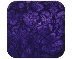 iloveFlowers Deko Vintage Floral Tapete Lila Untersetzer, Set 4