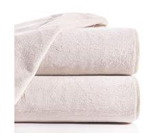 Eurofirany Handtuch Mikrofaser Schnelltrocknend Weich Schlicht Set 6-er Pack Oeko-Tex, Puder, 50x90cm