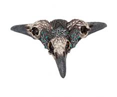 Nemesis Now Dekofigur Raben 19,5 cm, Kunstharz, Einheitsgröße, Schwarz