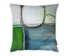 Bonamaison Dekorativ Kissenhülle, Kissenbezug, Zierkissenbezug, Wohnkultur, Für Sofa, Kaffeestube, Größe: 45X45 cm - Entworfen und hergestellt in der Türkei