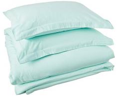 Pointehaven Flanell-Bettwäsche-Set für Doppelbett, Weiß