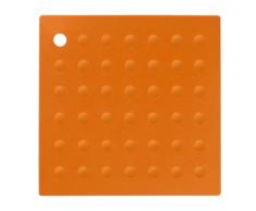 Premier Housewares Zing Untersetzer Silikon, orange