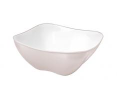 Bugatti glau-02198 Glamour Easy Salatschüssel Polypropylen Elfenbeinfarben 24 x 24 x 9,5 cm