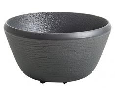 Kartell Trama Schüssel, Melamin, Schwarz, 14 x 7,5 cm, 4-Einheiten