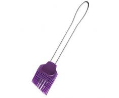 Birkmann 1010739110 Silikonpinsel III groß, Kunststoff, Plum/Grau, 5 x 3 x 2 cm