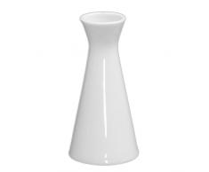Holst Porzellan VX 1223 Porzellanvase 12 cm X-Form, weiß, 6 x 6 x 12 cm, 6 Einheiten