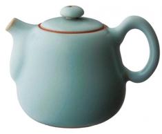 Tea Soul LINS Ceramics Studio Contentment Porzellan RU TEEKANNE, türkis, 8.5 x 9 x 8.5 cm