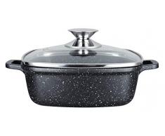 Kamberg 8103 Kochtopf eckig Aluguss Induktion