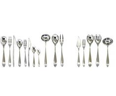 MEPRA Forma, Servierset Besteck Set, Silber, 126