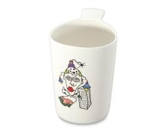 Berghoff 2X Kaffeetasse, Glasporzellan, verziert, 0 cm, 2-Einheiten