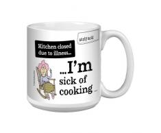 Tree-Free Greetings Aunty Acid xm27910 Künstlerische Jumbo Tasse, 591 ml, Küche geschlossen