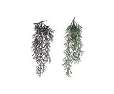 MICA Decorations CITRONELLA HAENGEND L84 Gruen Kunstpflanze, Polyester, 84 x 20 x 20 cm, 6-Einheiten