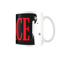 Pyramid International Logo Keramikbecher, Keramik, Mehrfarbig, 8.5 x 12 x 10.5 cm