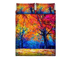 Italian Bed Linen Sogni dAutore Bettwäsche set, 100% Baumwolle, SD47, Doppelte