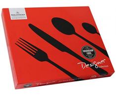 Grunwerg Luxus 24-teilig Besteck Set in einer Geschenkbox – CLARENCE STIL, 18/10 Edelstahl, gemischte Besteckset