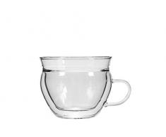 Simax 155765 Exclusive Teetasse aus Glas, doppelwandig, 190 ml, 25 Stück