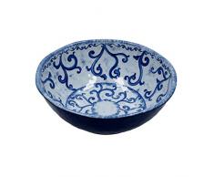 Nador Salatschüssel cm 28, Melamin, Blau, 0,1 x 0,1 x 0,1 cm