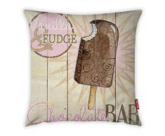 Bonamaison Dekorativ Kissenhülle, Kissenbezug, Zierkissenbezug, Wohnkultur, Für Sofa, Kaffeestube, Größe: 45X45 cm - Entworfen und hergestellt in der Türkei