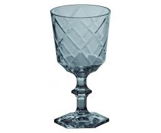 Baci So schickes Wein-Glas, Acryl, Smoke, 9 x 9 x 17 cm