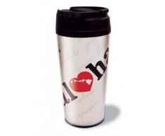 Heart of Hawaii White Thermal Tumbler by Zero Gravity Hawaii
