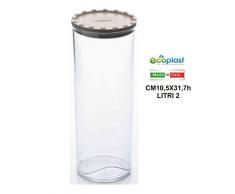 Ecoplast Vorratsdose XL, Taupe, 2 l