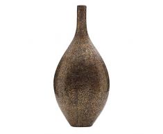 Elements 58,4 cm Chic Shell Braun Vase aus Bambus