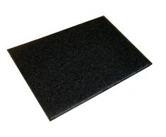 Doortex twistermat FC46090TWIBK Schmutzfangmatte, Vinyl, schwarz, 60 x 90 x 0,8 cm