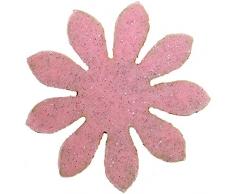 Petras Bastel News Streudeko, Fliz, rosa, 18 x 12 x 5 cm