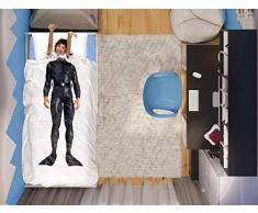 Italian Bed Linen Bettwäsche Kids Digital, 1 Poster Für 1 Person Sub