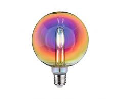Paulmann 28774 LED Lampe Fantastic Colors G125 Globe 5 Watt dimmbar Leuchtmittel Dichroic effizientes Licht Warmweiß 2700 K E27