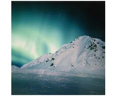 3dRose CT 87581 _ 4 Aurora Borealis, Northern Lights, Talkeetna (Alaska) – US02 ksc0053 – Kevin Schaefer – Keramik Fliesen, 12 Zoll