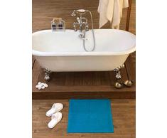 Maisonette Badteppiche 60 x 60 cm blau