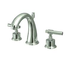 Nuvo Elements of Design Milano ES2961ML Waschtischarmatur mit 2 Griffen, 20,3 cm bis 40,6 cm, poliertes Chrom
