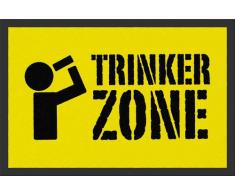 empireposter Trinker Zone - Fussmatte, GrÃ¶Ãe: 60 x 40 cm, Material Polypropylen