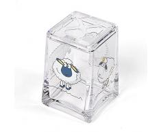 Tatkraft Zahnbürstenhalter, Acryl, 7 x 7 x 10,5 cm