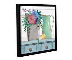 Tremont Hill Jo Moulton Kunstdruck auf Leinwand, Motiv Wasserkanne, gerahmt, 61 x 61 cm