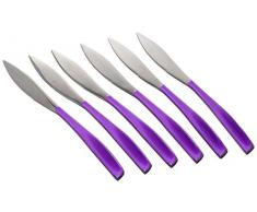 Bugatti gliu-021 F35/6 Glamour Besteckgarnitur, 6-teilig Steakmesser San/Stahl Iris 16 x 26 x 3 cm