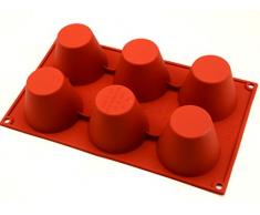 Pati-Versand Silikonform, Silikon, Rot, 30cm x 17,5cm