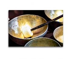 Premium Textil-Leinwand 120 x 80 cm Quer-Format Garten & Art | Wandbild, HD-Bild auf Keilrahmen, Fertigbild auf hochwertigem Vlies, Leinwanddruck von Dieter Meyer