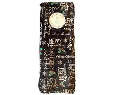 Casual Chic Collection Weihnachten Urlaub Super Soft Übergroßen Plüsch Überwurf Decke für Couch Bett Oder Stuhl 127 x 177,8 cm Merry Christmas Night