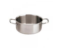 PADERNO 12509-20Â Tief Topf, 2Â Griffe, 20Â cm, Edelstahl