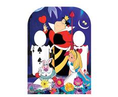 Disney Queen of Hearts Kinder Aufsteller, Karton, Mehrfarbig, 131 x 95 x 131 cm