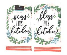 True Living Küchenhandtuch-Set, 2 Stück