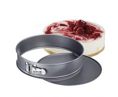 Westmark 32662270 Springform Durchmesser 26 cm 1 Boden, Stahl, anthrazit, 27.8 x 27 x 6.7 cm