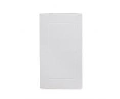 Chortex Waschlappen aus türkischer Baumwolle, 6 Stück Bath Mat - Pack of 2 weiß