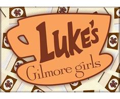Ata Boy Gilmore Girls Luke s Logo 8,9 x 6,3 cm Magnet für Kühlschrank und Schließfächer