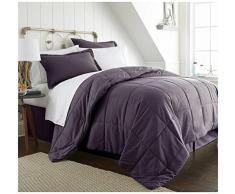 ienjoy Home Collection Bett in Einer Tasche, 8-teilig Twin violett