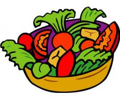 INDIGOS 4051719808964 Wandtattoo ME134 Obst Gemüse Salat Schüssel Essen 120 x 86 cm